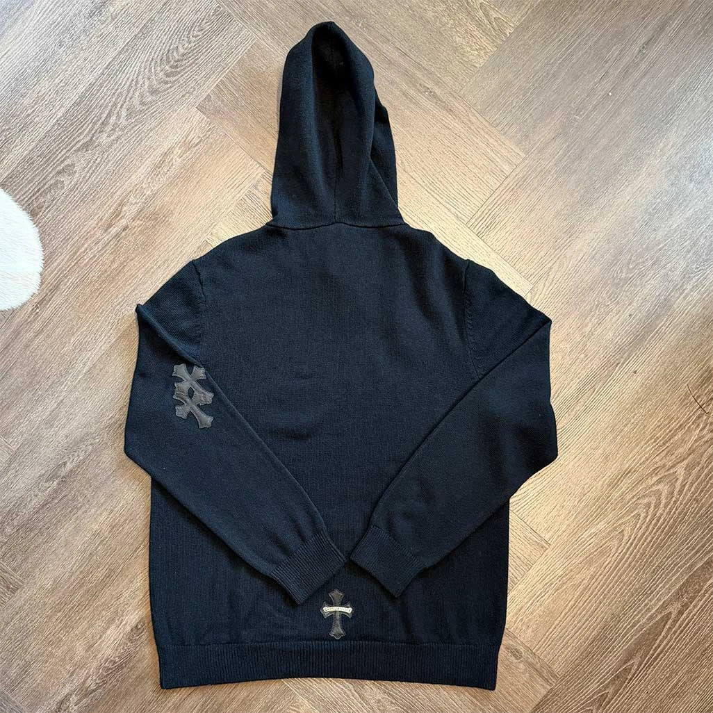 Chrome Hearts Cashmere Patch Pullover Hoodie