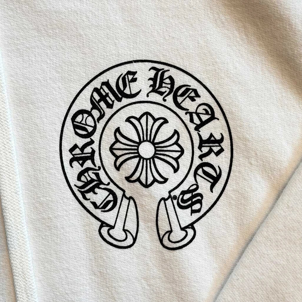 Chrome Hearts Miami White Pullover Hoodie