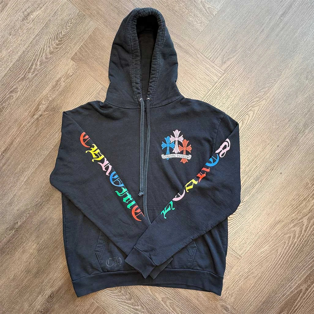 Chrome Hearts Multi Patch Pullover Black Hoodie