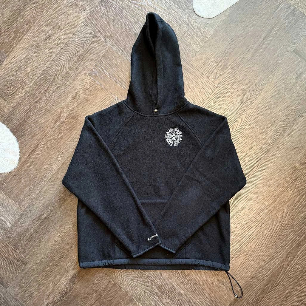 Chrome Hearts Horseshoe Fleeced Pullover Hoodie