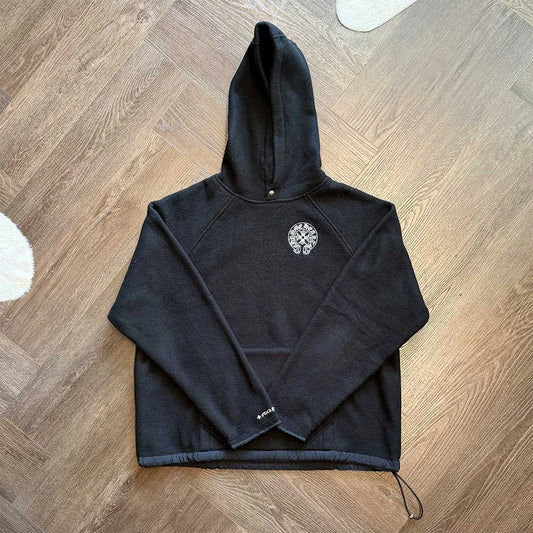 Chrome Hearts Horseshoe Fleeced Pullover Hoodie