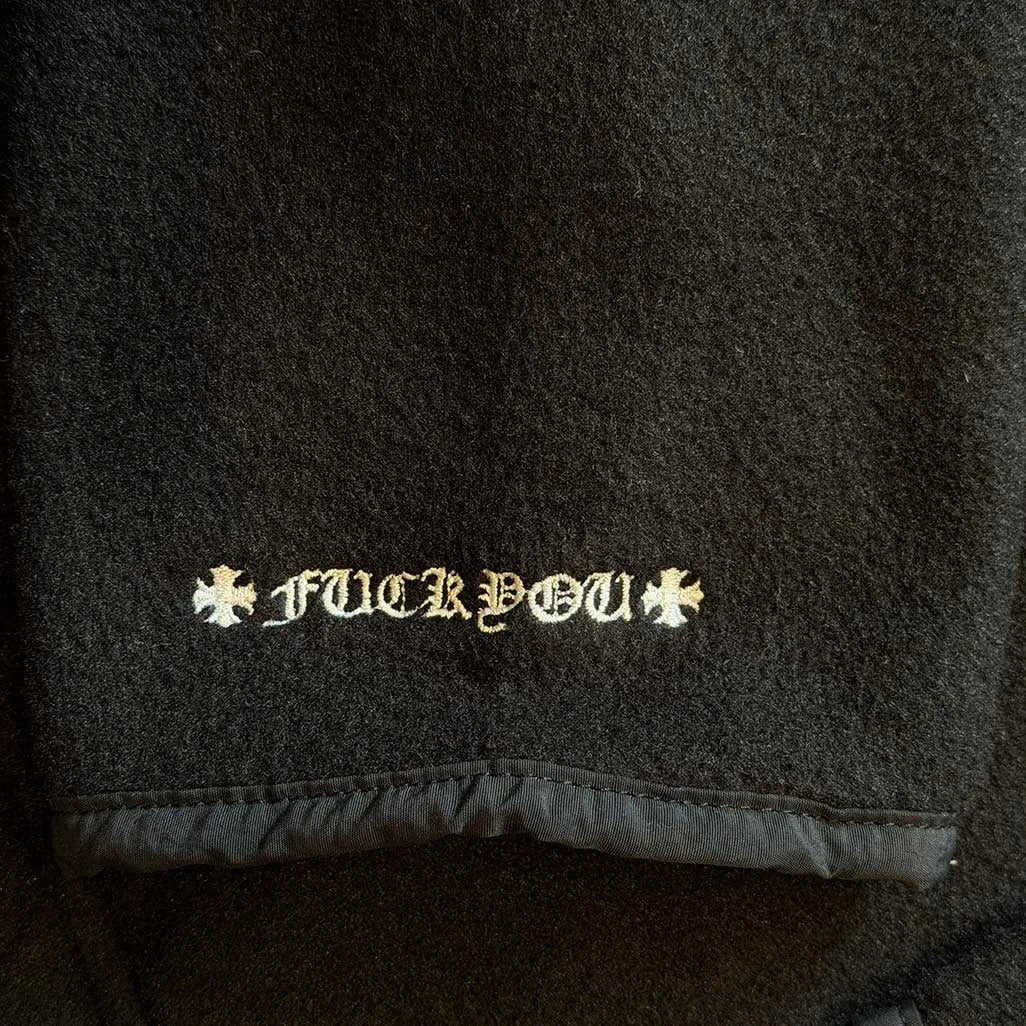 Chrome Hearts Horseshoe Fleeced Pullover Hoodie