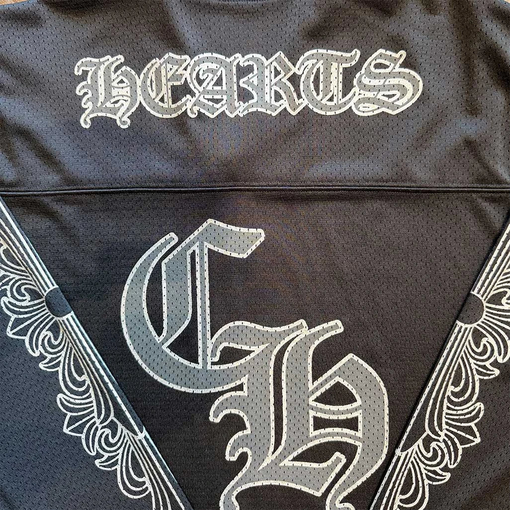 Chrome Hearts Floral Black Jersey