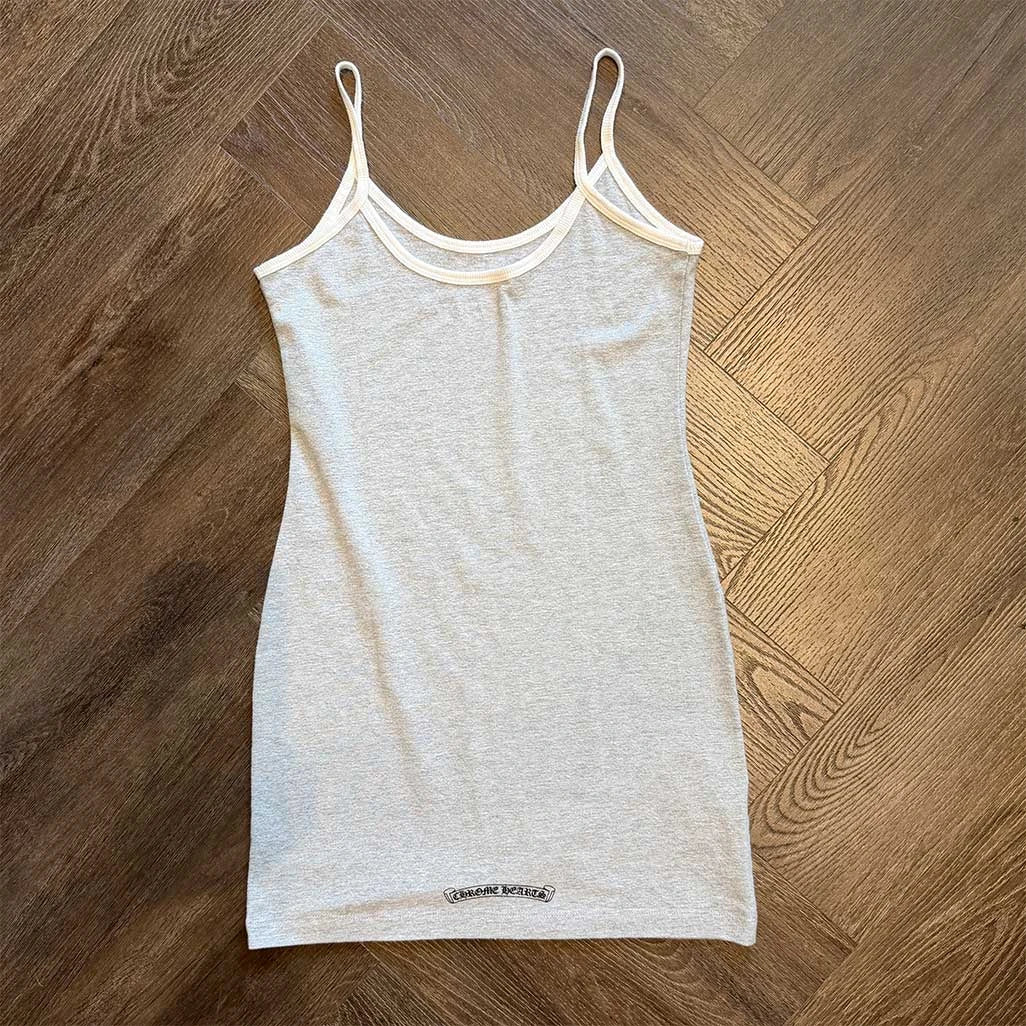 Chrome Hearts Grey White Horseshoe dress