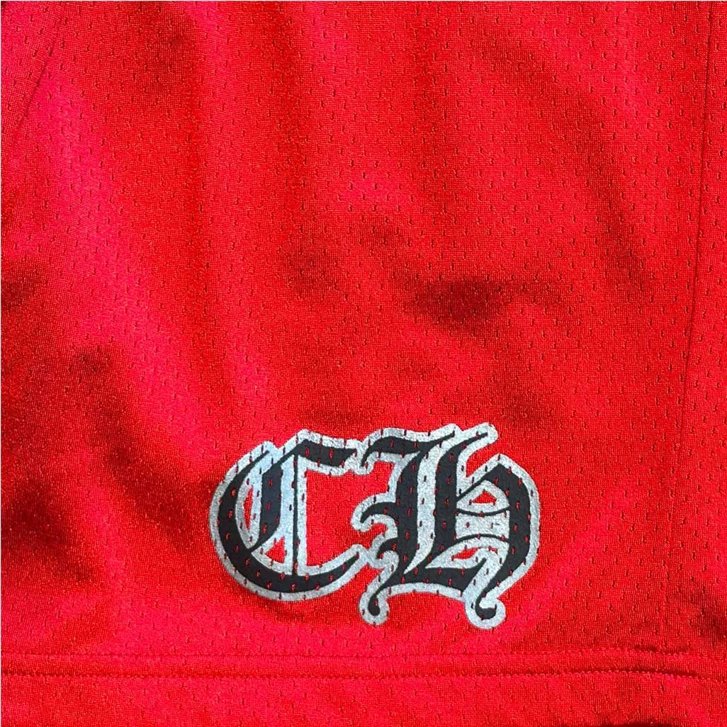 Chrome Hearts Red Matty Boy 99 Shorts