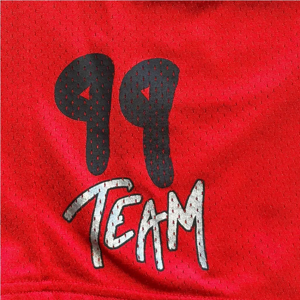 Chrome Hearts Red Matty Boy 99 Shorts