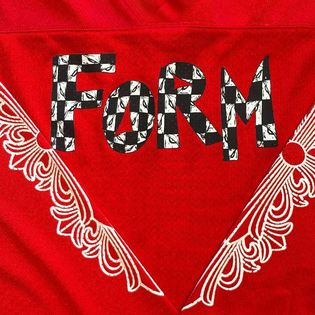 Chrome Hearts Floral Red Jersey