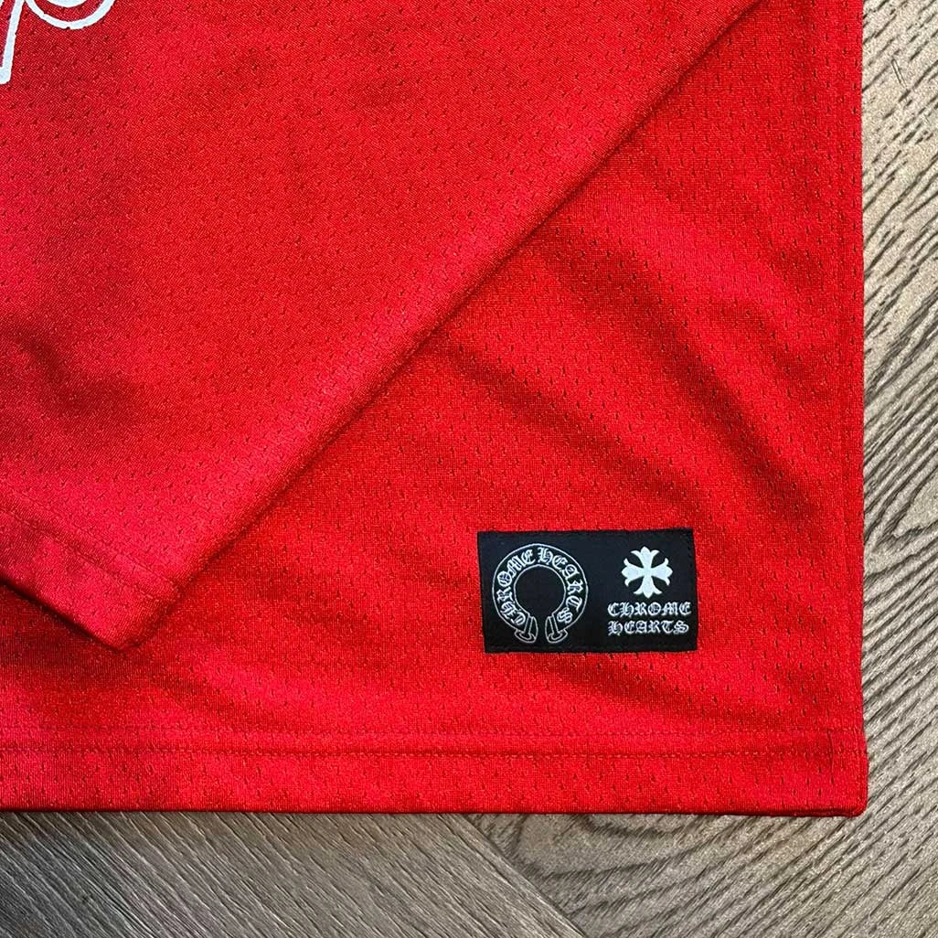Chrome Hearts Floral Red Jersey