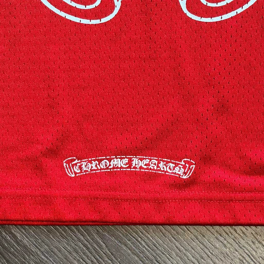 Chrome Hearts Floral Red Jersey