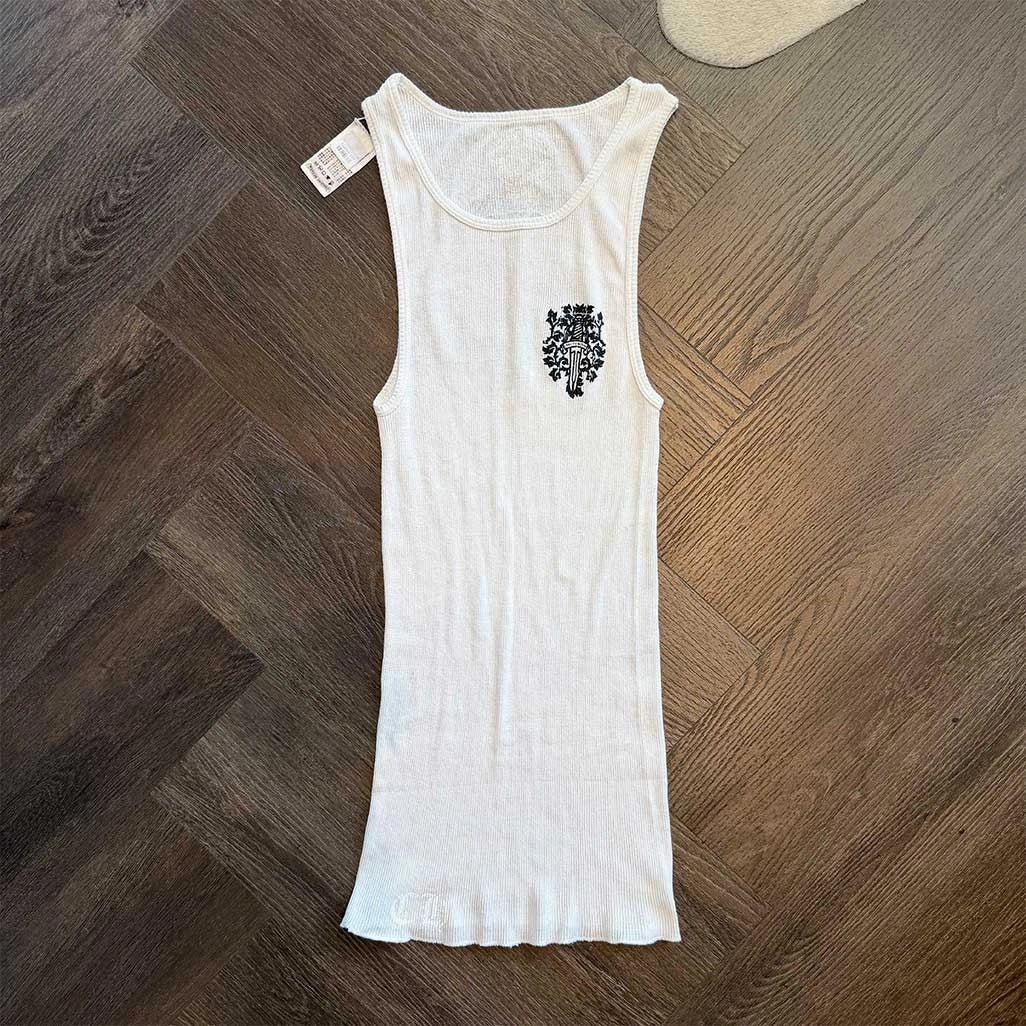 Chrome Hearts Dagger Logo Tank Top