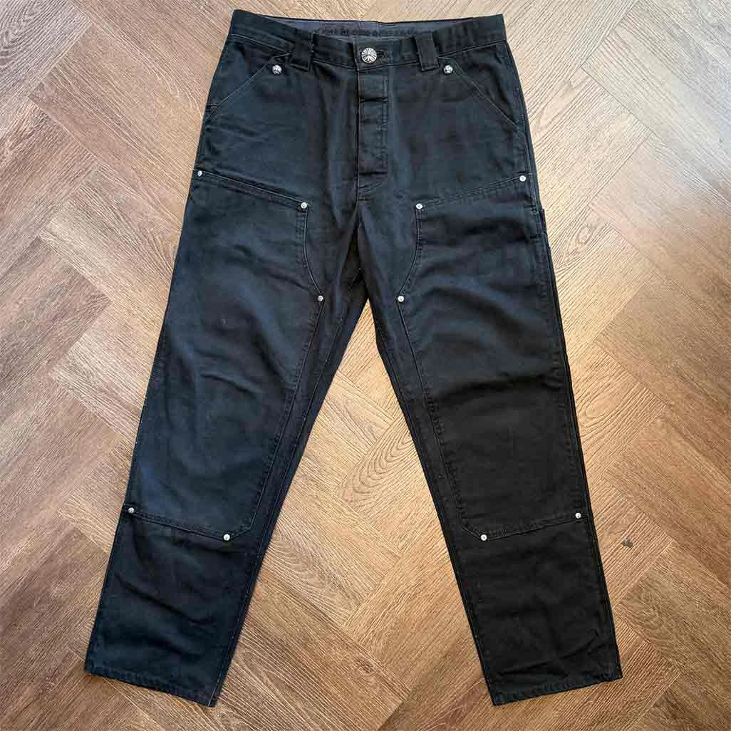 Chrome Hearts Black Carpenter Jeans