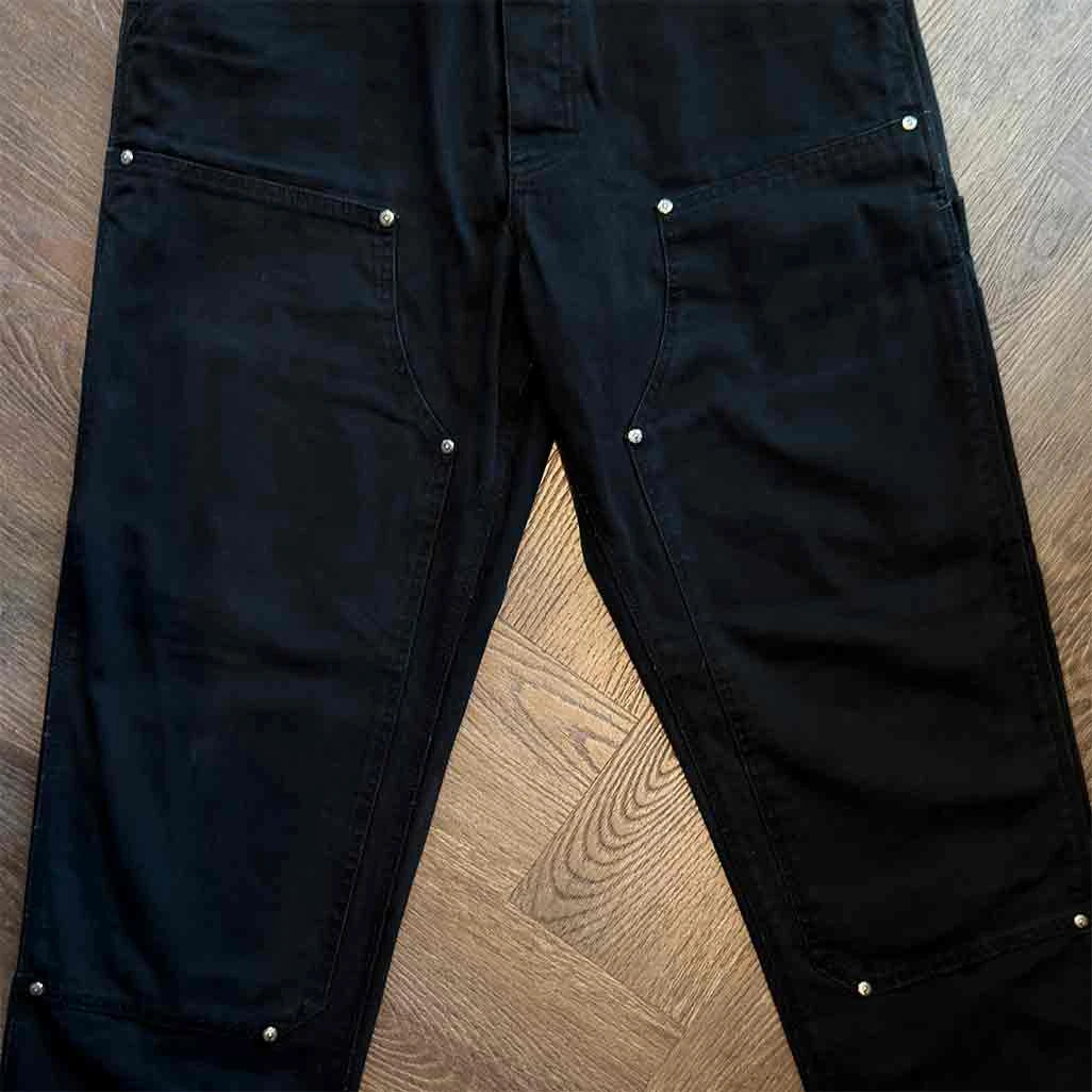 Chrome Hearts Black Carpenter Jeans