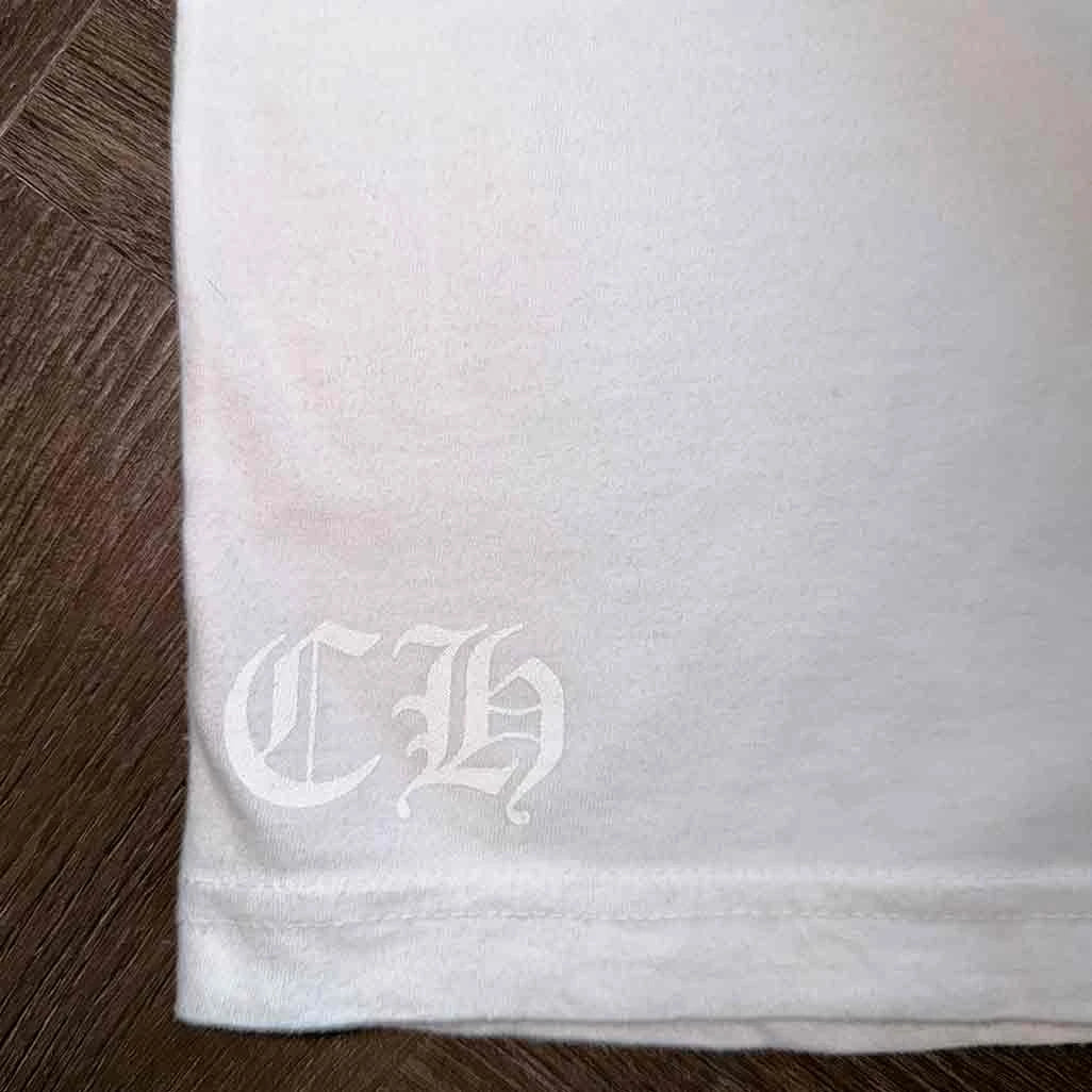 Chrome Hearts Red Dagger Long Sleeve T-Shirt