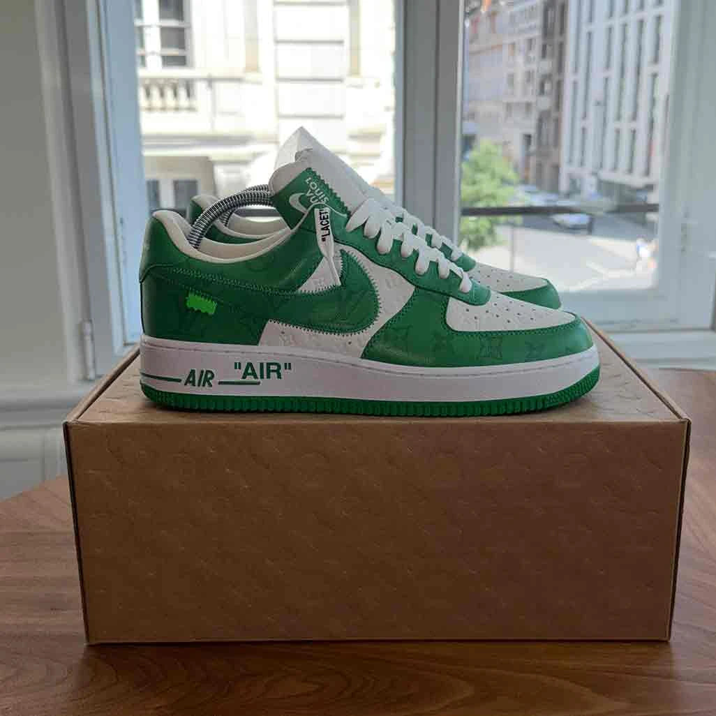 Nike x Louis Vuitton Air Force 1 Green