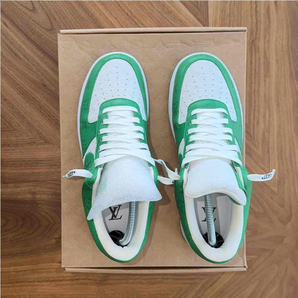 Nike x Louis Vuitton Air Force 1 Green