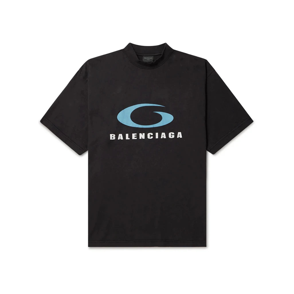Balenciaga Men's Loop Sports Icon Medium Fit T-Shirt