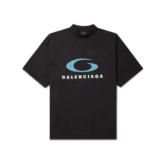 Balenciaga Men's Loop Sports Icon Medium Fit T-Shirt