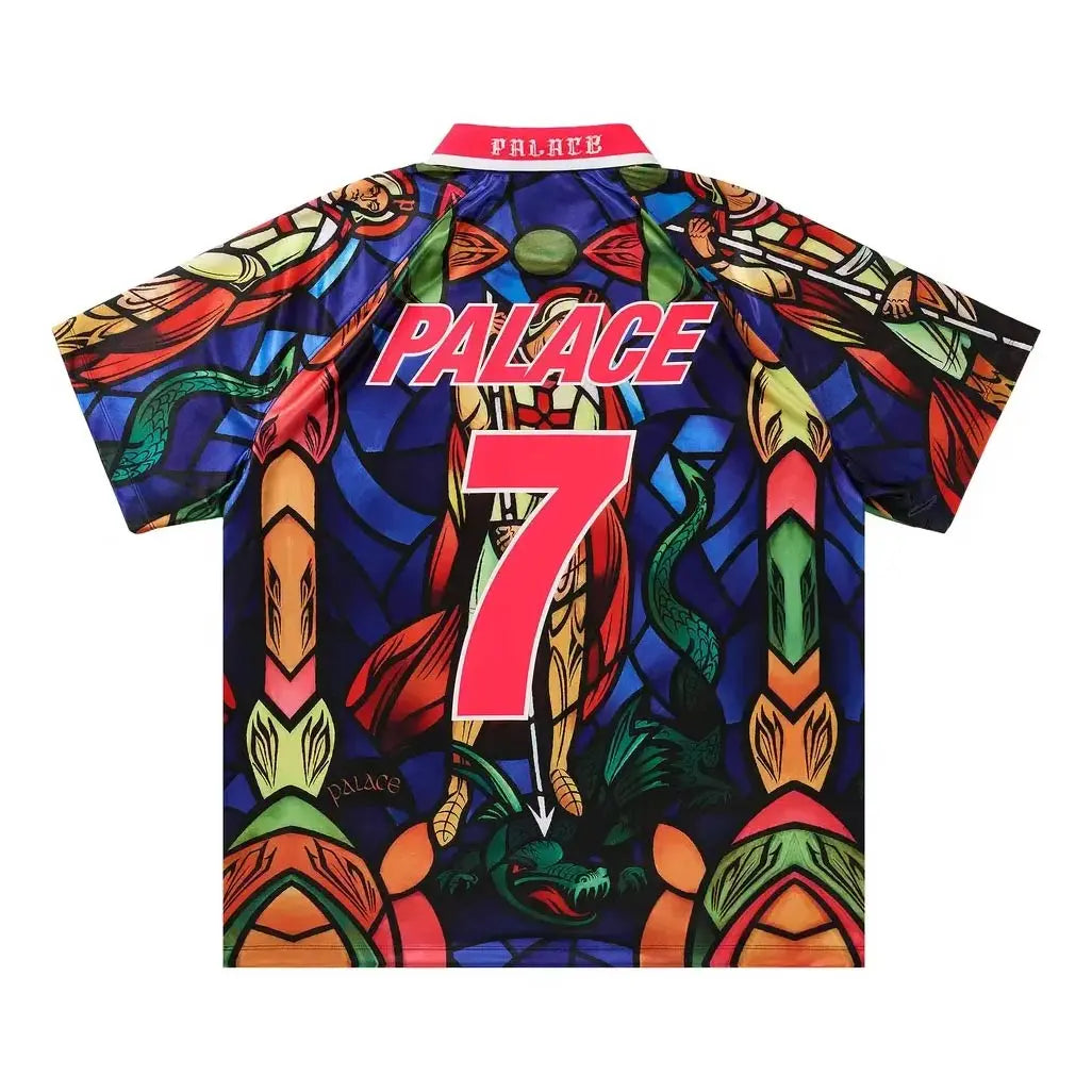 Palace x Nike England Dri-FIT Football Jersey Bright Crimson