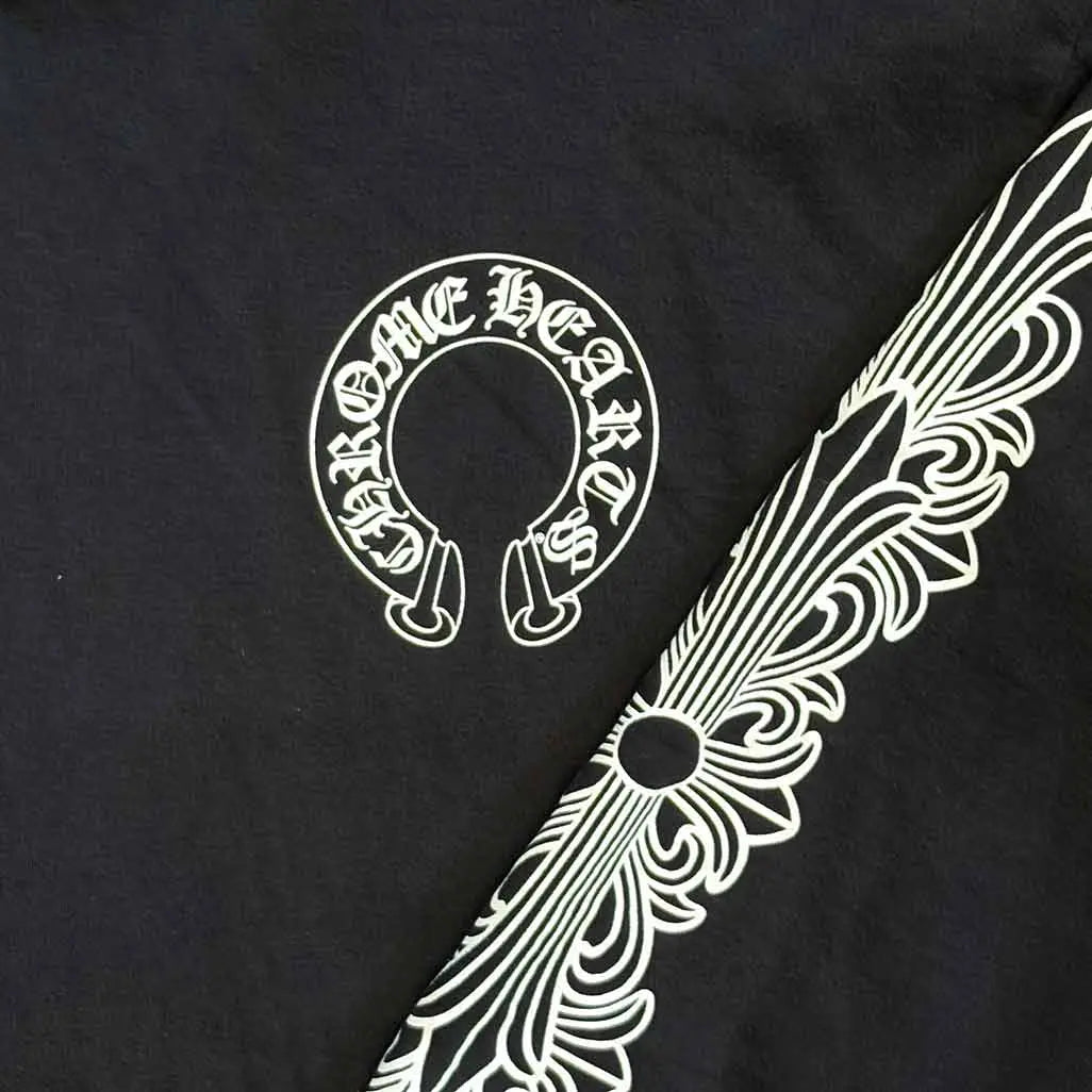 Chrome Hearts Horseshoe Hoodie 'Black'