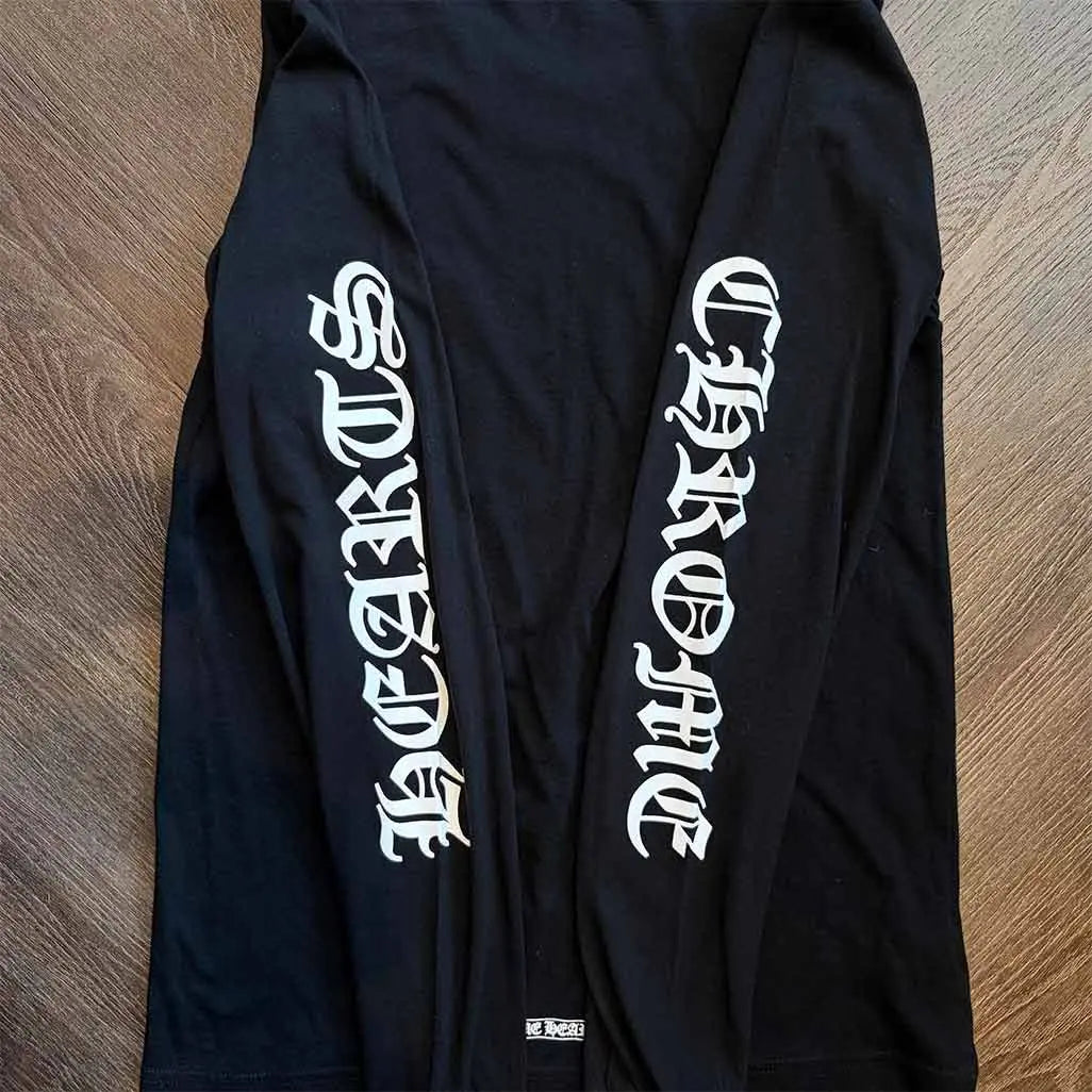 Chrome Hearts Neck Logo Long-Sleeve T-Shirt
