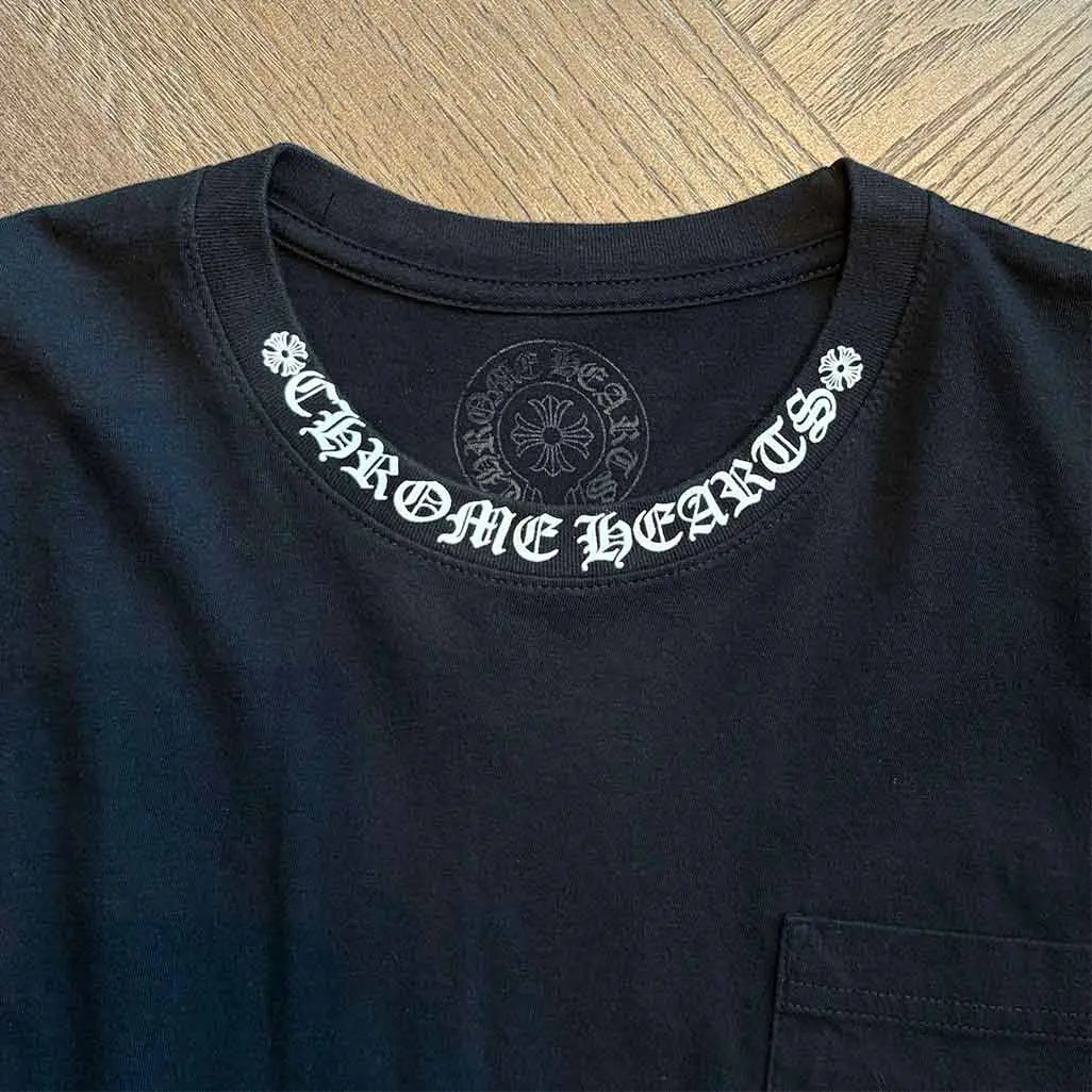 Chrome Hearts Neck Logo Long-Sleeve T-Shirt