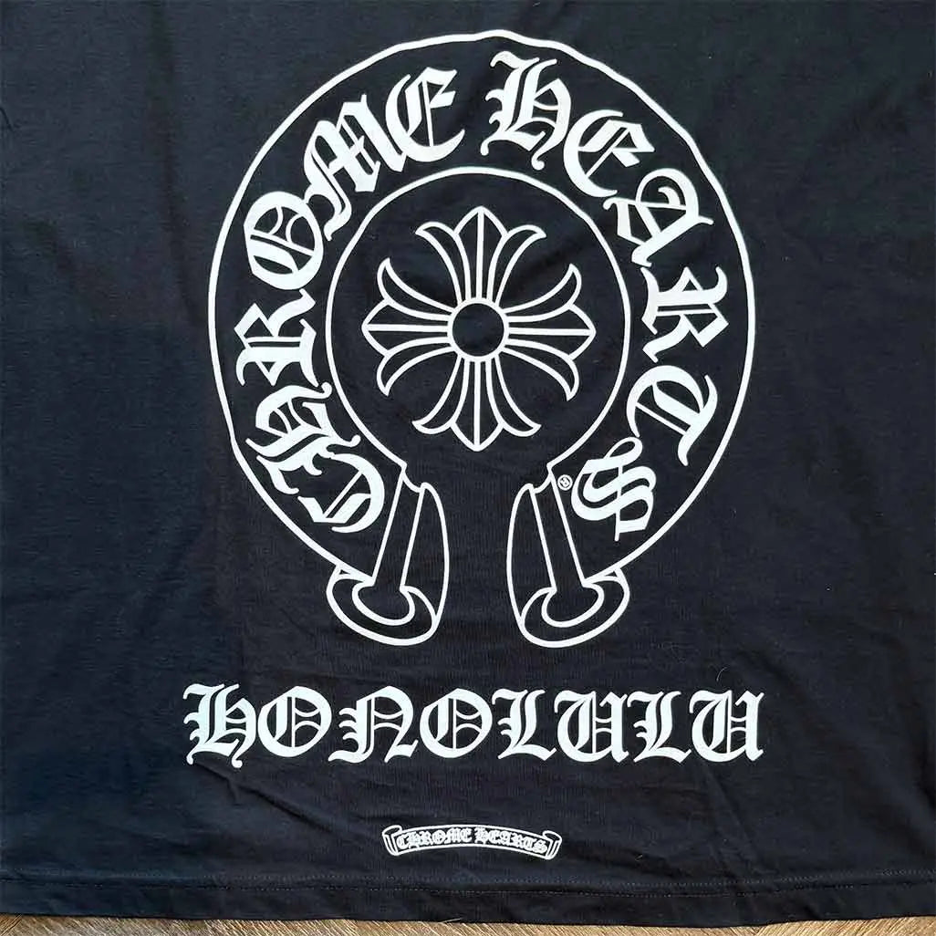 Chrome Hearts Horseshoe Logo Pocket T-Shirt 'Black'