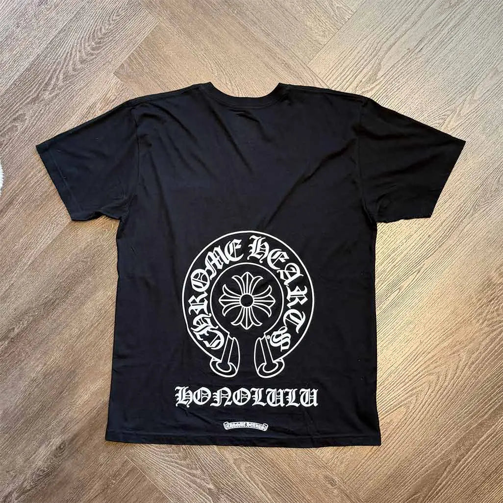 Chrome Hearts Horseshoe Logo Pocket T-Shirt 'Black'