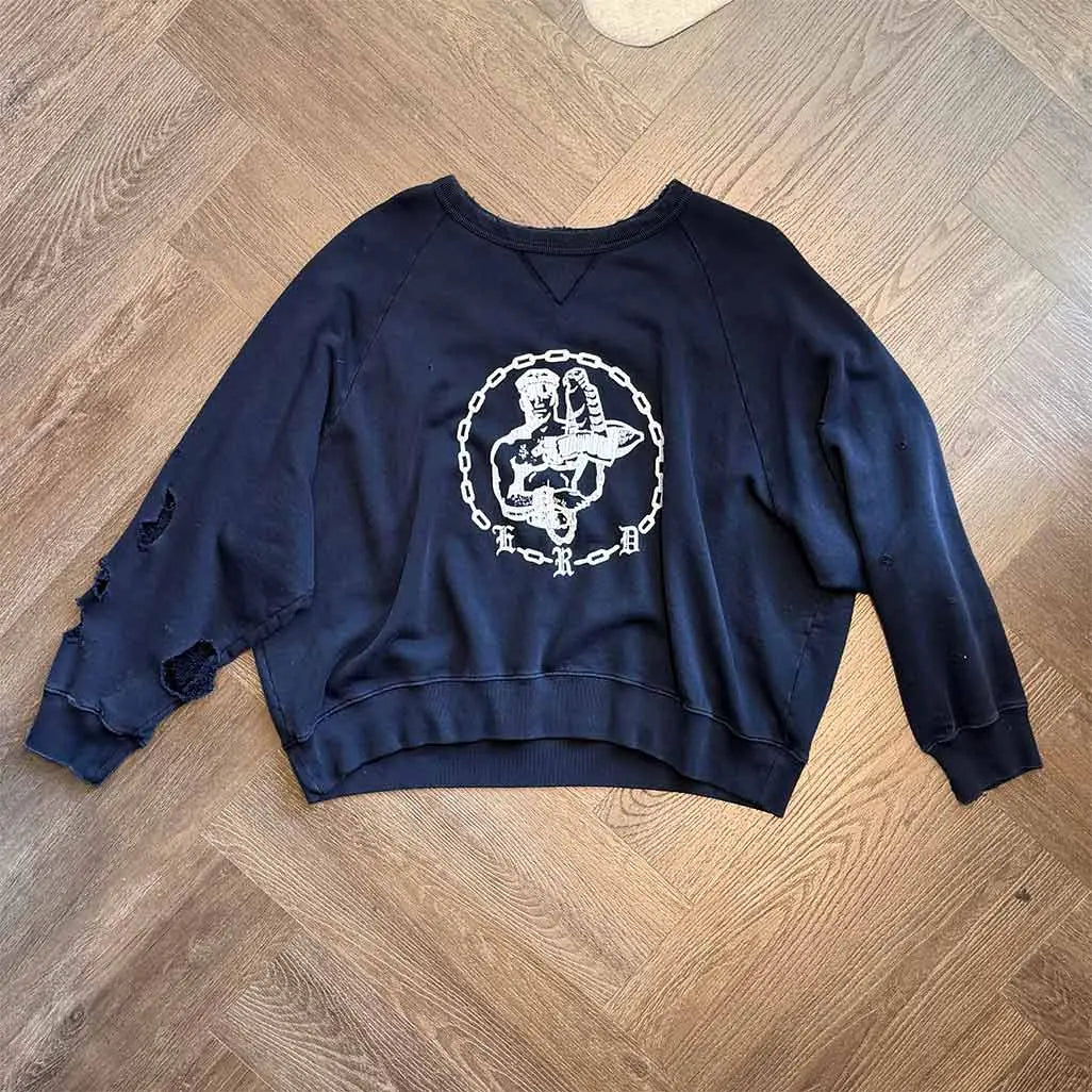 Enfants Riches Déprimés Enfants En Chaine Raglan Crewneck Sweatshirt 'Faded Purple'
