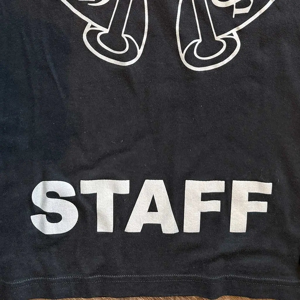 Chrome Hearts Black & Grey Staff Horseshoe Logo Longsleeve T-Shirt