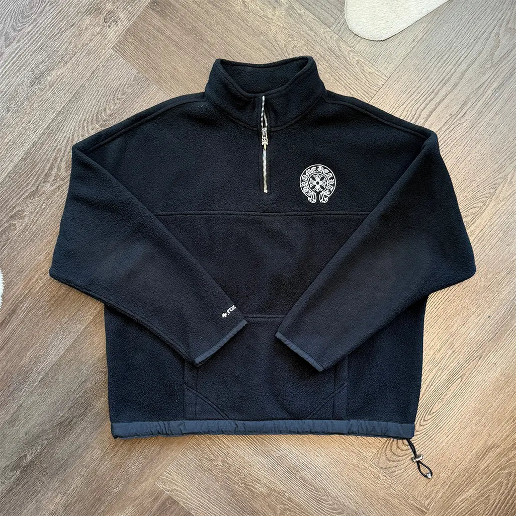 Chrome Hearts Quarter Zip Fleece Jacket