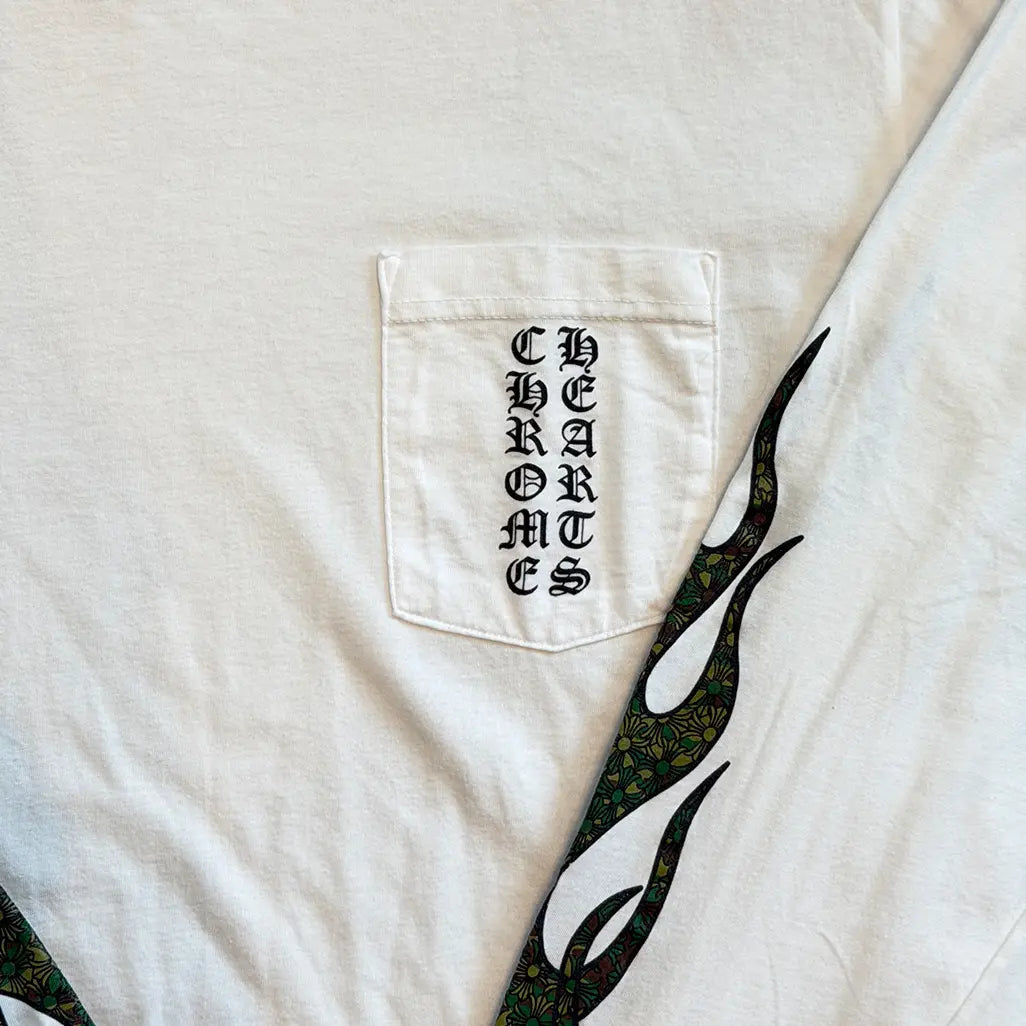 Chrome Hearts flame longsleeve
