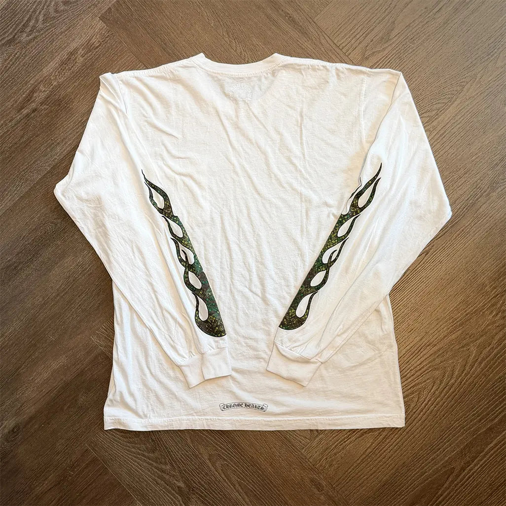 Chrome Hearts flame longsleeve