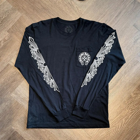 Chrome Hearts London Exclusive Horseshoe Logo LongSleeve Tee