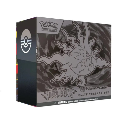 2026 Pokémon Mega Evolution Pitch Black Pokemon Center Elite Trainer Box