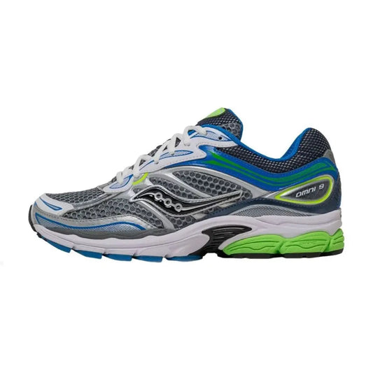 Saucony ProGrid Omni 9 Grey Slime Blue (No box)