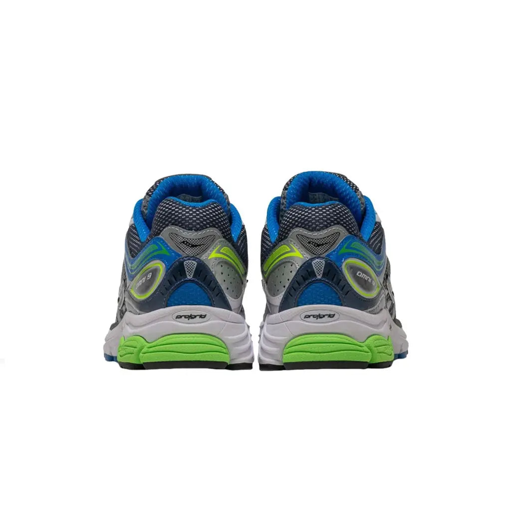 Saucony ProGrid Omni 9 Grey Slime Blue (No box)