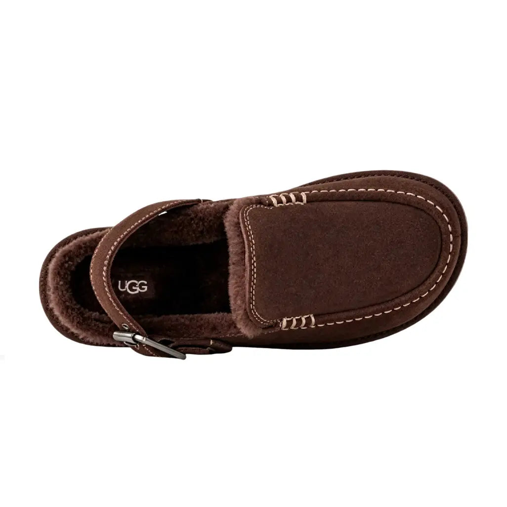 UGG Goldenstar Evelina Clog 'Burnt Cedar Brown W