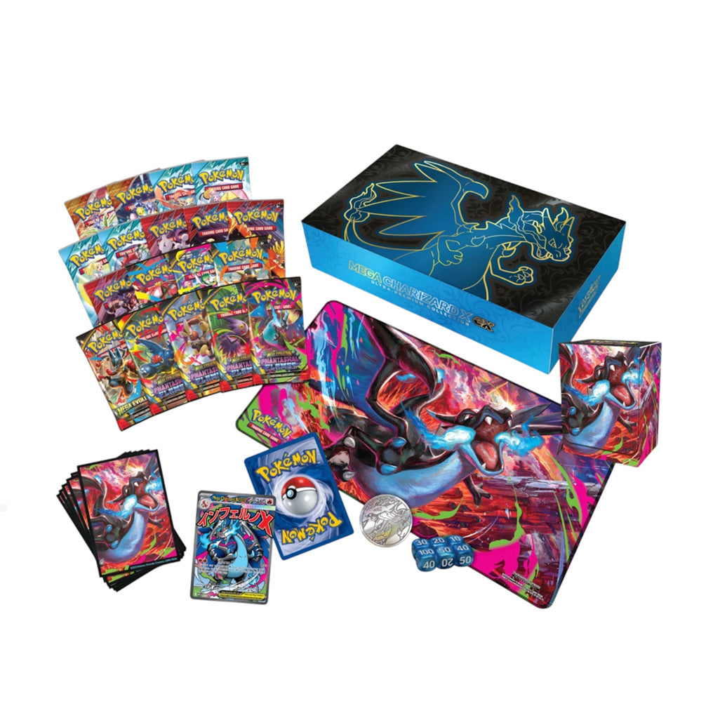 2025 Pokémon Mega Evolution Charizard X ex Ultra-Premium Collection