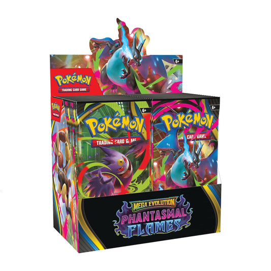 2025 Pokémon Mega Evolution Phantasmal Flames Booster Box