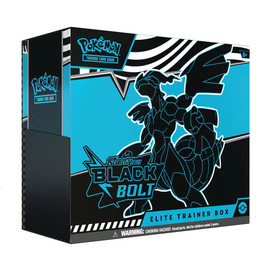 2025 Pokémon Scarlet & Violet Black Bolt Elite Trainer Box