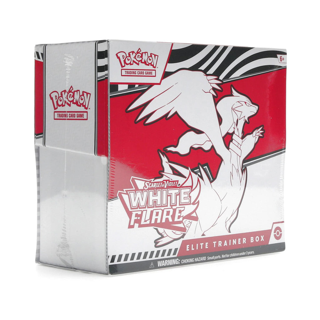 2025 Pokémon Scarlet & Violet White Flare Elite Trainer Box