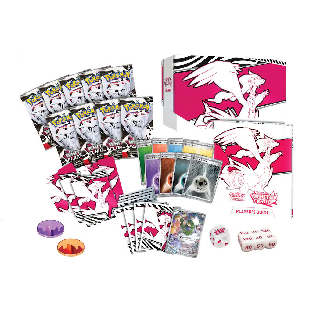 2025 Pokémon Scarlet & Violet White Flare Elite Trainer Box