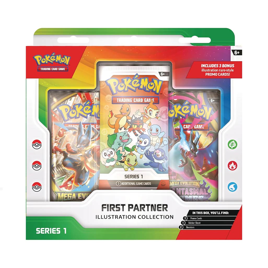 2026 Pokémon First Partner Illustration Collection Series 1 Box