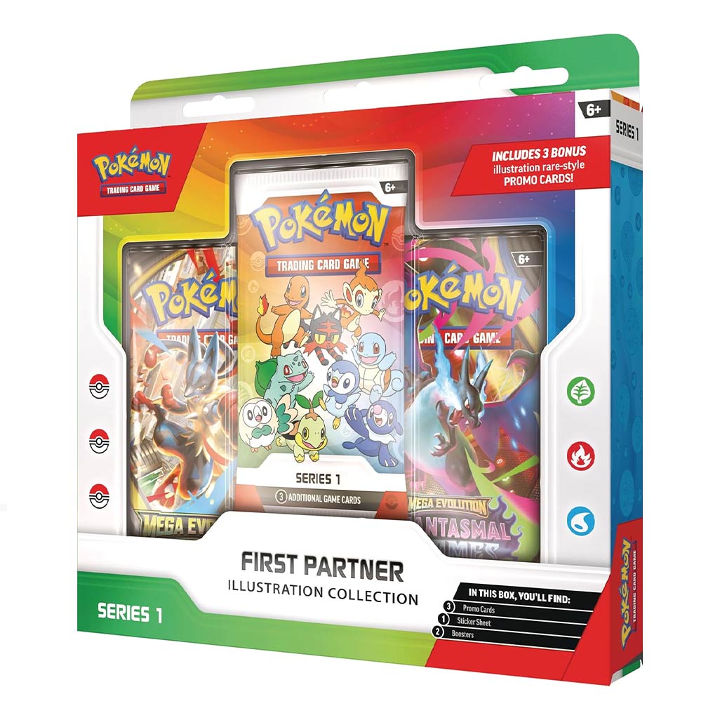 2026 Pokémon First Partner Illustration Collection Series 1 Box