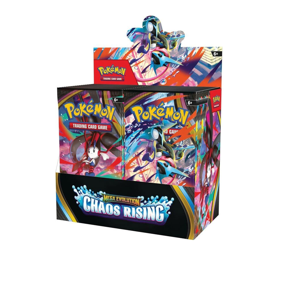 2026 Pokémon Mega Evolution Chaos Rising Booster Box