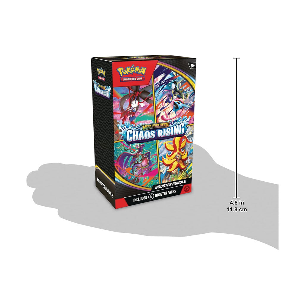 2026 Pokémon Mega Evolution Chaos Rising Booster Bundle
