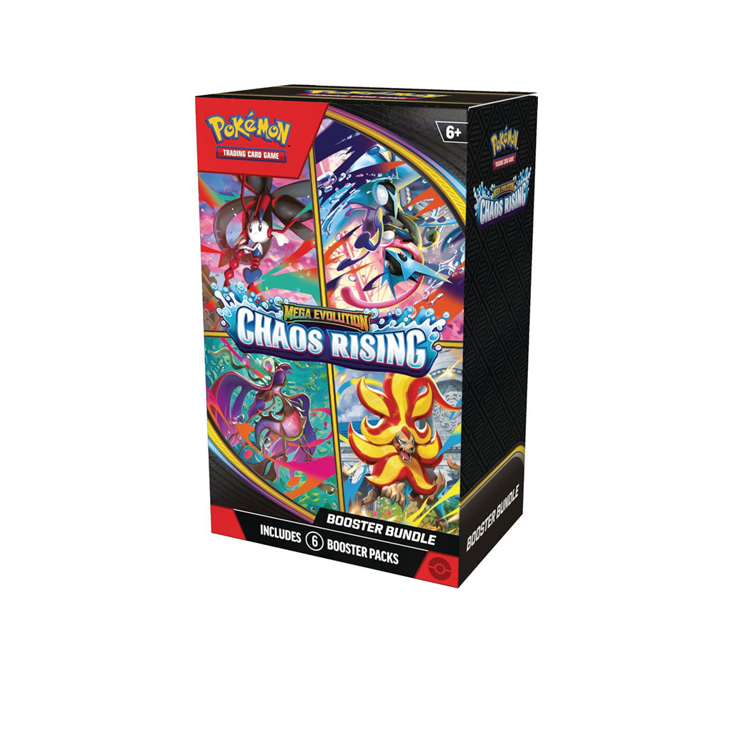 2026 Pokémon Mega Evolution Chaos Rising Booster Bundle