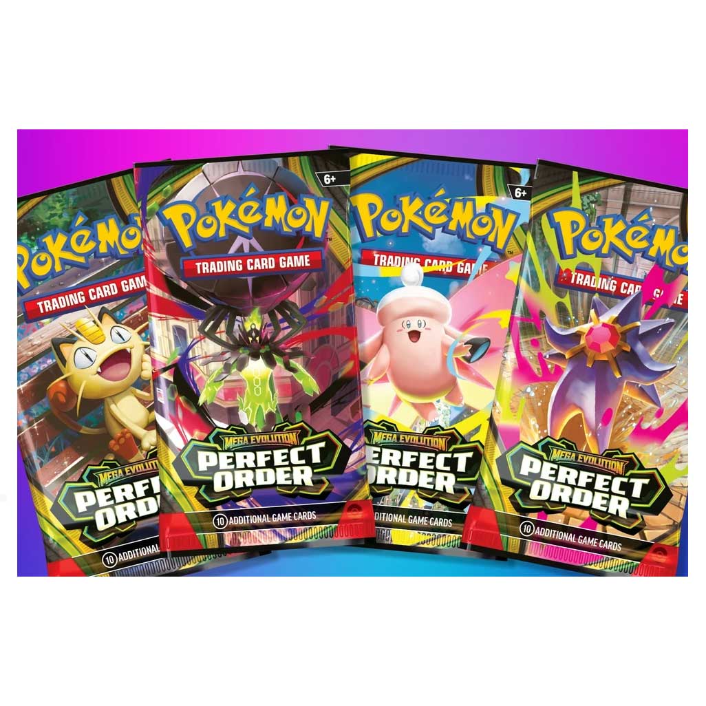 2026 Pokémon Mega Evolution Perfect Order Booster Bundle