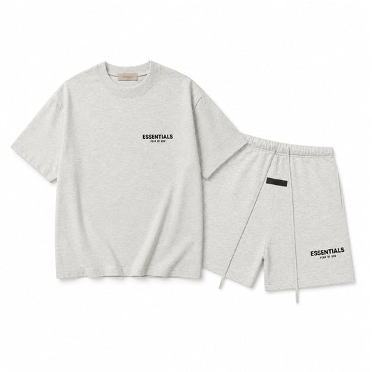 Fear of God Essentials T-Shirt & Sweatshort Set