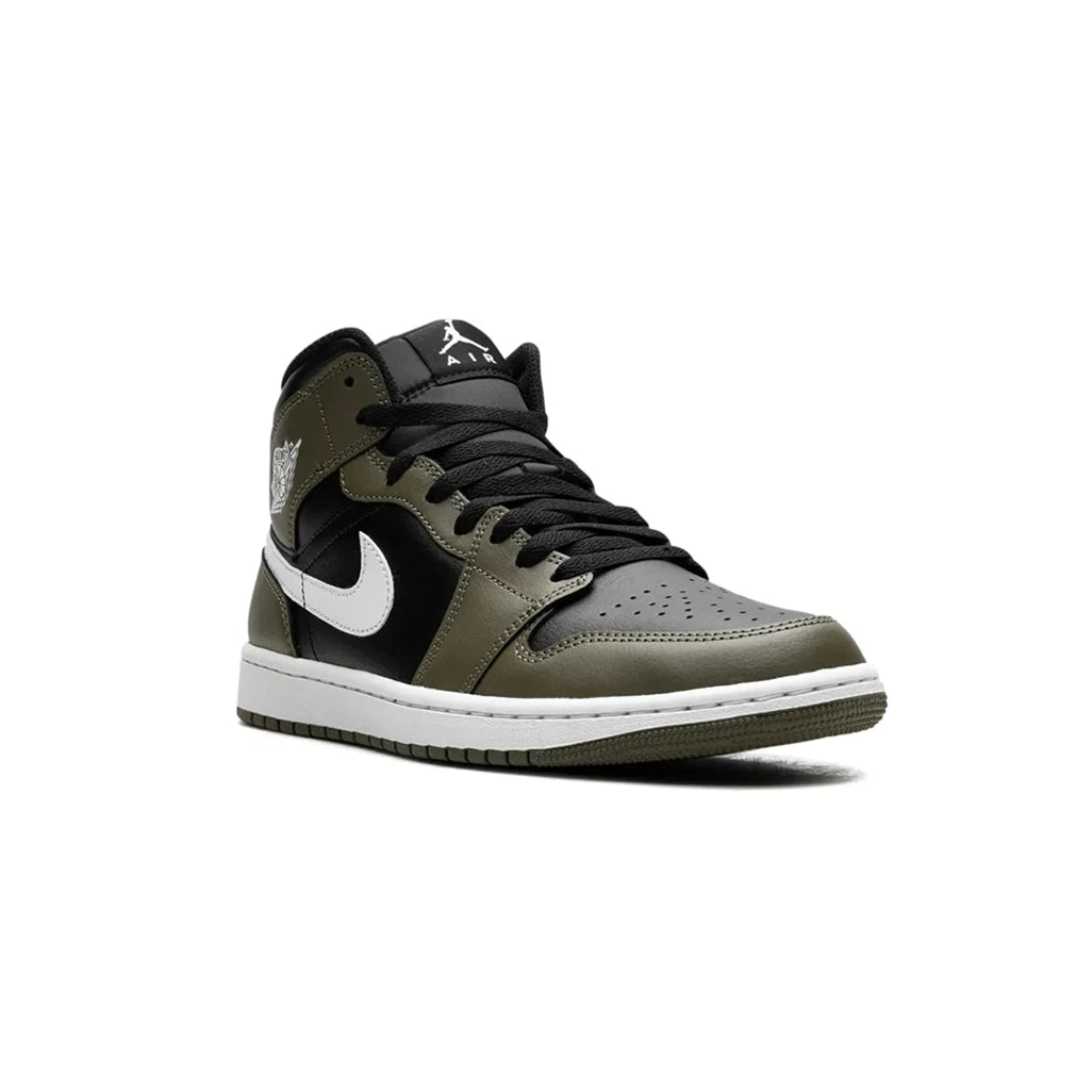 Air Jordan 1 Mid Medium Olive GS